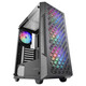 Torre PC Mars Gaming MC-GEO Caja Gaming ATX 4x Ventiladores FRGB 12cm Frontal Mesh Cristal Templado