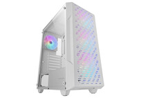Torre PC Mars Gaming MC-GEO Caja Gaming ATX 4x Ventiladores FRGB 12cm Frontal Mesh Cristal Templado