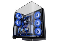 Torre PC Mars Gaming Mc-infinio Caja Pc Atx Cristal Templado Curvado 2x Ventiladores Argb 120mm Usb-