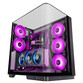 Torre PC Mars Gaming Mc-infinio Caja Pc Atx Cristal Templado Curvado 2x Ventiladores Argb 120mm Usb-
