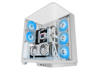 Torre PC Mars Gaming Mc-infinio Caja Pc Atx Cristal Templado Curvado 2x Ventiladores Argb 120mm Usb-