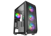 Mars Gaming MC-KX ARGB Cristal Templado USB 3.0 Negra