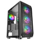 Mars Gaming MC-KX ARGB Cristal Templado USB 3.0 Negra