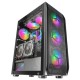 Mars Gaming MC-KX ARGB Cristal Templado USB 3.0 Negra