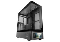 Torre PC Caja Mars Gaming MC-LCDPRO ATX Negra Pantalla IPS 7.2" Cristal Templado