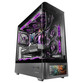 Torre PC Caja Mars Gaming MC-LCDPRO ATX Negra Pantalla IPS 7.2" Cristal Templado