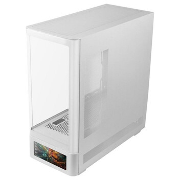 Torre PC Caja Mars Gaming MC-LCDPRO ATX Blanco Pantalla IPS LCD 7,2" Cristal Templado Torre PC Caja Mars Gaming MC-LCDPRO ATX Blanco Pantalla IPS LCD 7,2" Cristal Templado