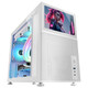 Torre PC Mars Gaming MC-LCD Torre Custom Micro-ATX Pantalla LCD IPS 8" Cristal Templado Panel Modula