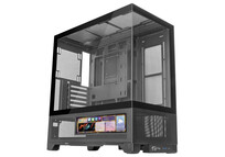 Torre PC Caja Mars Gaming MC-LCDX ATX Pantalla IPS 9.16" Cristal Templado Mesh