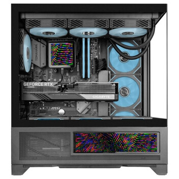 Torre PC Caja Mars Gaming MC-LCDX ATX Pantalla IPS 9.16" Cristal Templado Mesh Torre PC Caja Mars Gaming MC-LCDX ATX Pantalla IPS 9.16" Cristal Templado Mesh