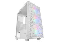 Mars Gaming MC-MAG Semitorre ATX Cristal Templado 3 Ventiladores FRGB USB 3.0 Blanca