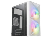 Mars Gaming MC-ME Minitorre FRGB Cristal Templado USB 3.0 Blanca