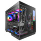 Torre PC Caja Mars Gaming MC-MIRAGE ATX Pantalla LCD IPS 7,2" Cristal Templado