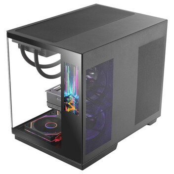 Torre PC Caja Mars Gaming MC-MIRAGE ATX Pantalla LCD IPS 7,2" Cristal Templado