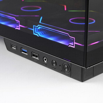 Torre PC Caja Mars Gaming MC-MIRAGE ATX Pantalla LCD IPS 7,2" Cristal Templado