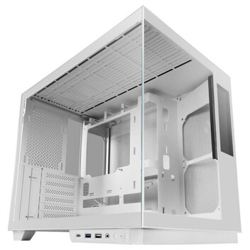 Torre PC Caja Mars Gaming MC-MIRAGE ATX Pantalla IPS 7,2" Cristal Templado Blanco Torre PC Caja Mars Gaming MC-MIRAGE ATX Pantalla IPS 7,2" Cristal Templado Blanco