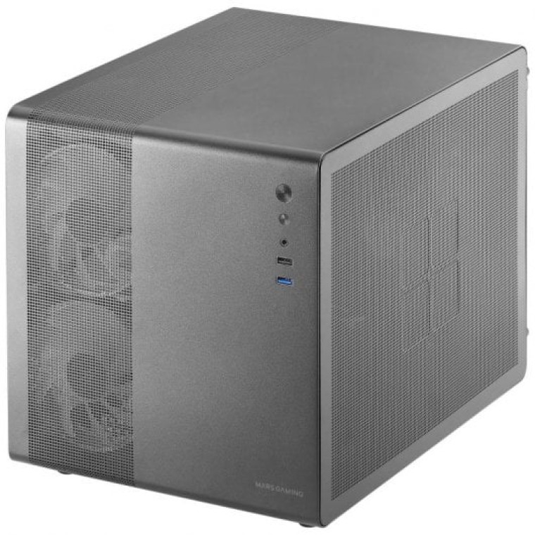 Mars Gaming MC-MPRO MicroATX Cristal Templado USB 3.0 Negra