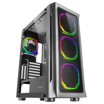 Mars Gaming MC-Neo ARGB Full Tower EATX Cristal Templado USB 3.2 Negra Mars Gaming MC-Neo ARGB Full Tower EATX Cristal Templado USB 3.2 Negra