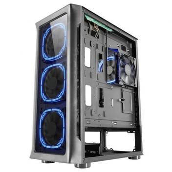 Mars Gaming MC-Neo ARGB Full Tower EATX Cristal Templado USB 3.2 Negra Mars Gaming MC-Neo ARGB Full Tower EATX Cristal Templado USB 3.2 Negra