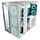 Mars Gaming MC-NOVA Torre Custom XXL E-ATX Aluminio Aeroespacial Cristal Templado USB-C Blanca