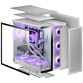 Torre PC Mars Gaming MC-NOVA2 Caja Gaming Custom XXL E-ATX Doble Cristal Templado Alumino USB-C Blan