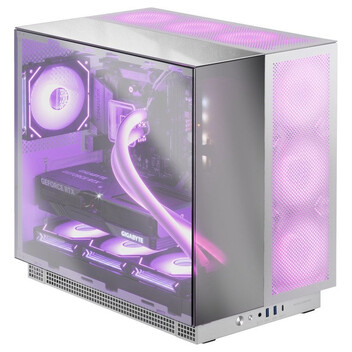 Torre PC Mars Gaming MC-NOVA3 Caja Gaming Custom XXL E-ATX Tripe Cristal Cromado Aluminio USB-C Blan Torre PC Mars Gaming MC-NOVA3 Caja Gaming Custom XXL E-ATX Tripe Cristal Cromado Aluminio USB-C Blan