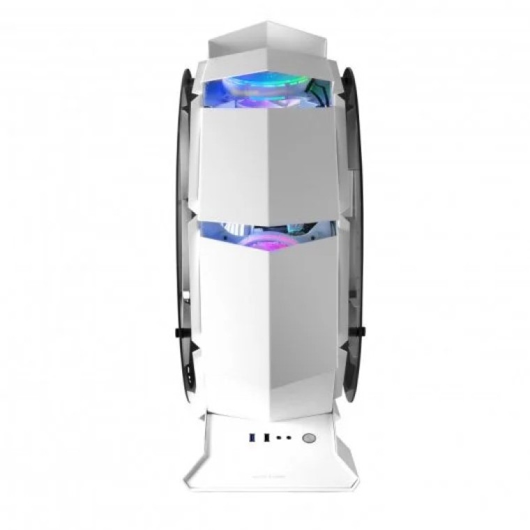 Mars Gaming MCORB Cristal Templado USB 3.0 Blanca