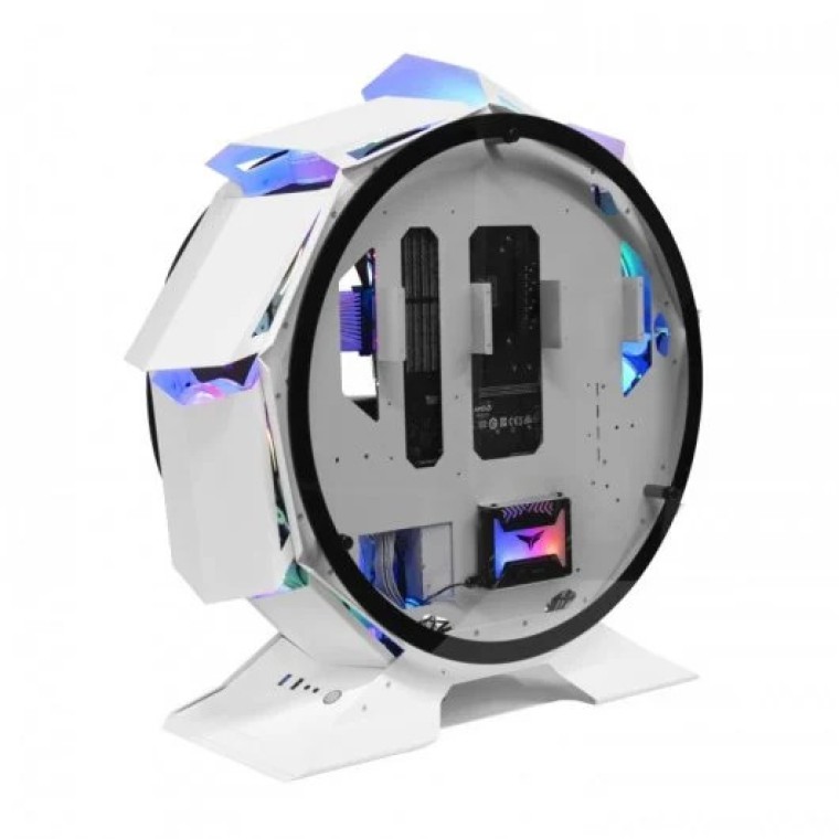 Mars Gaming MCORB Cristal Templado USB 3.0 Blanca