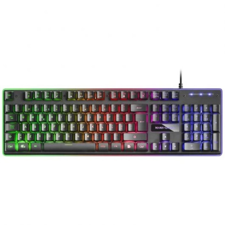 Mars Gaming MCPEXPT Combo Teclado Portugués + Ratón + Auriculares + Alfombrilla XXL