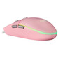 Mars Gaming Mcp-RGB3PPT Combo Gaming Teclado FRGB + Ratón + Auriculares + Alfombrilla Rosa Portugués