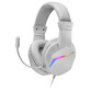 Mars Gaming MCP-RGB3WPT Combo Gaming Teclado FRGB + Ratón + Auriculares + Alfombrilla Blanco Portugu