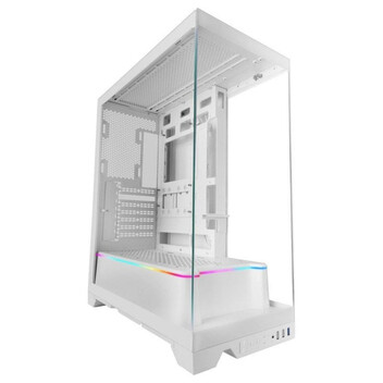 Torre PC Caja Mars Gaming MC-PRISMA Triple Cristal ARGB Blanco Semitorre ATX Torre PC Caja Mars Gaming MC-PRISMA Triple Cristal ARGB Blanco Semitorre ATX