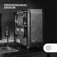 Mars Gaming MC-PRO2 Cristal Templado USB 3.0 Negra