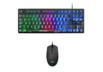 Mars Gaming MCPTKL Combo Gaming Teclado RGB + Ratón 3200 DPI Negros