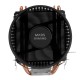 Mars Gaming MCPUBK Disipador CPU TDP 160W Ventilador PWM 11cm