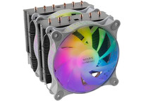 Mars Gaming MCPU-XT ARGB Doble Ventilador CPU 120mm Blanco
