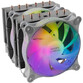 Mars Gaming MCPU-XT ARGB Doble Ventilador CPU 120mm Blanco Mars Gaming MCPU-XT ARGB Doble Ventilador CPU 120mm Blanco