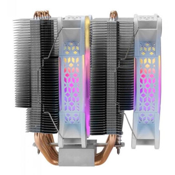 Mars Gaming MCPU-XT ARGB Doble Ventilador CPU 120mm Blanco Mars Gaming MCPU-XT ARGB Doble Ventilador CPU 120mm Blanco