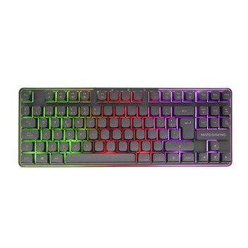 Mars Gaming Mcpwtkl Combo Gaming Inalámbrico Teclado Tkl Frgb Ratón Rgb Alfombrilla Negro Español