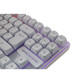 Mars Gaming Mcpwtkl Combo Gaming Inalámbrico Teclado Tkl Frgb Ratón Rgb Alfombrilla Blanco Español