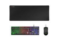 Mars Gaming MCPX Combo Gaming Teclado + Ratón + Alfombrilla XXL