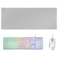 Mars Gaming MCPX Combo Teclado + Ratón + Alfombrilla XXL Blanco Mars Gaming MCPX Combo Teclado + Ratón + Alfombrilla XXL Blanco
