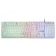 Mars Gaming MCPX Combo Teclado + Ratón + Alfombrilla XXL Blanco