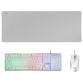 Mars Gaming MCPX Combo Gaming Teclado Portugués + Ratón + Alfombrilla XXL Blanco Mars Gaming MCPX Combo Gaming Teclado Portugués + Ratón + Alfombrilla XXL Blanco