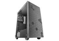 Mars Gaming MC-Q3 Semitorre ATX Cristal Templado Doble Filtro Extraíble USB 3.0 Negra