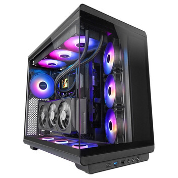 Torre PC Mars Gaming Mc-rev Caja Pc Atx Doble Cristal Templado 3x Ventiladores Argb Invertidos 12cm