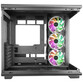 Torre PC Mars Gaming Mc-rev Caja Pc Atx Doble Cristal Templado 3x Ventiladores Argb Invertidos 12cm