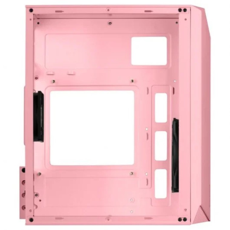 Mars Gaming MC-S1 Caja PC Micro-ATX ARGB USB 3.0 con Ventana Rosa