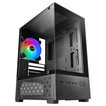 Torre PC Mars Gaming Mc-se2 Caja Gaming Microatx Cristal Templado Ventilador Frgb 120mm Doble Cámara Torre PC Mars Gaming Mc-se2 Caja Gaming Microatx Cristal Templado Ventilador Frgb 120mm Doble Cámara