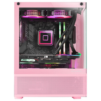 Torre PC Mars Gaming MC-SE Torre Micro-ATX Cristal Templado USB 3.0 Rosa Torre PC Mars Gaming MC-SE Torre Micro-ATX Cristal Templado USB 3.0 Rosa